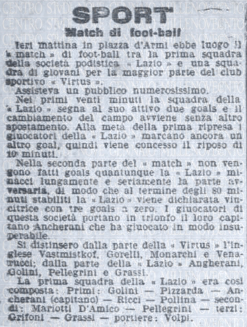 1904.05.16 Il Messaggero Lazio-Virtus 3-0wtm